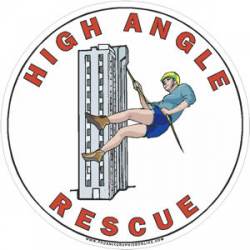 High Angle Rescue Building - Decal