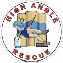 High Angle Rescue Silo - Decal