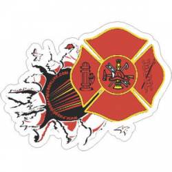 Maltese Cross - Decal