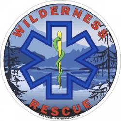 Wilderness Rescue - Decal