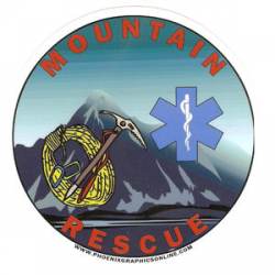 Mountain Rescue - Decal