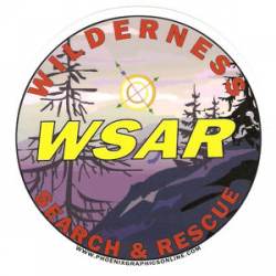 Wilderness Search & Rescue - Decal