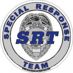 Police Officers Special Response Team - Decal