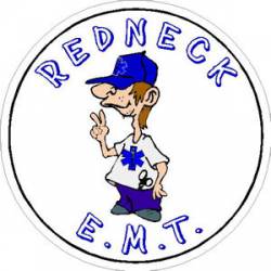 Redneck EMT - Decal