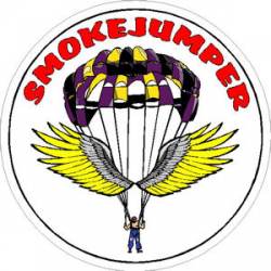 Smokejumper - Decal