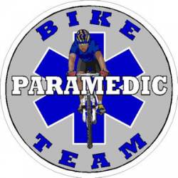 Paramedic Bike Team - Decal