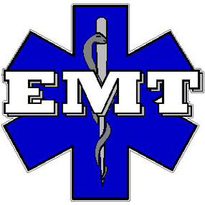 EMT Star Of Life - Decal at Sticker Shoppe