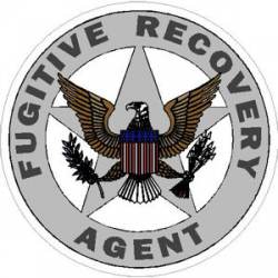 Fugitive Recovery Agent - Sticker