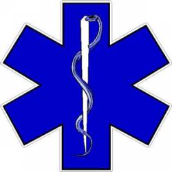 Star Of Life Simple - Decal