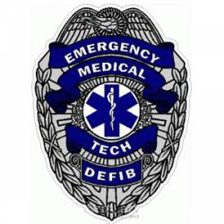 EMT DEFIB Badge - Decal