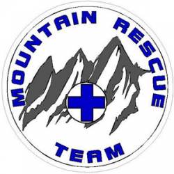 Mountain Rescue Team - Decal