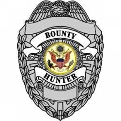 Bounty Hunter Badge - Vinyl Sticker