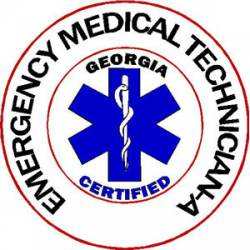 Georgia EMT - Sticker