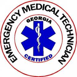 Georgia EMT-A - Sticker