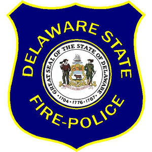 Delaware State Fire Police - Sticker at Sticker Shoppe