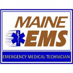 Maine EMS EMT - Sticker
