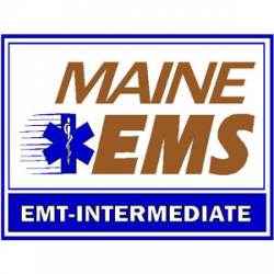 Maine EMS EMT-I - Sticker