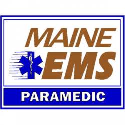 Maine EMS Paramedic - Sticker
