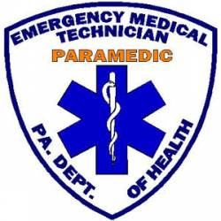 Pennsylvania PA EMT Paramedic - Sticker