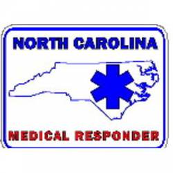 North Carolina Medical Responder - Sticker