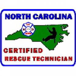 North Carolina Certified Rescue Technician - Sticker
