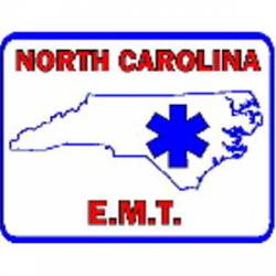 North Carolina EMT - Sticker
