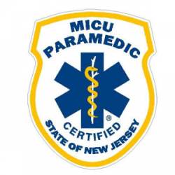 New Jersey Paramedic - Sticker