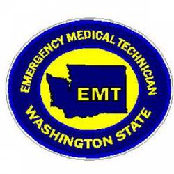 EMT Washington State - Sticker