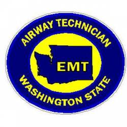 Airway Technician Washington State - Sticker