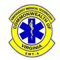 Virginia EMT-A - Sticker