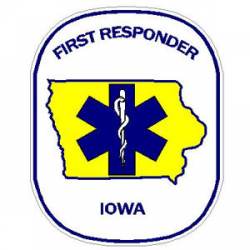 Iowa First Responder - Sticker