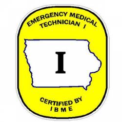 Iowa EMT-I - Sticker