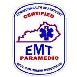 Kentucky EMT Paramedic - Sticker