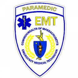Massachusetts EMT Paramedic - Sticker