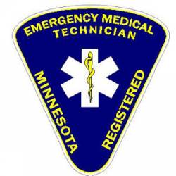 Minnesota EMT Registered - Sticker