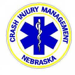 Nebraska Crash Injury Management - Sticker