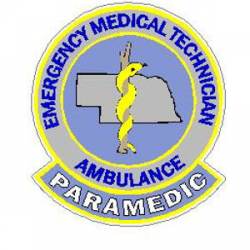 Nebraska EMT Paramedic - Sticker