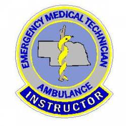 Nebraska EMT Instructor - Sticker