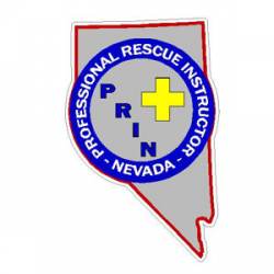 Nevada Professional Rescue Instructor - Sticker