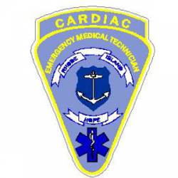 Rhode Island EMT Cardiac - Sticker