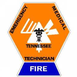 Tennessee EMT Fire - Sticker