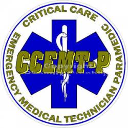 Critical Care Paramedic - Sticker