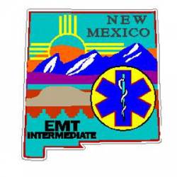 New Mexico EMT Intermediate - Sticker