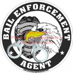 Bail Enforcement Agent Eagle - Decal