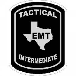 Texas Tactical EMT Intermediate - Vinyl Sticker