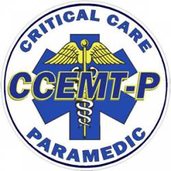 Critical Care Paramedic - Decal