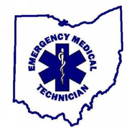 Ohio EMT Emergency Medical Technician - Sticker