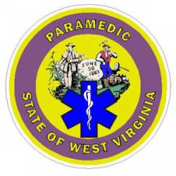 West Virginia EMT-P - Sticker