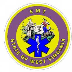 West Virginia EMT - Sticker