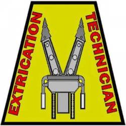 Extrication Technician Helmet Tet - Vinyl Sticker